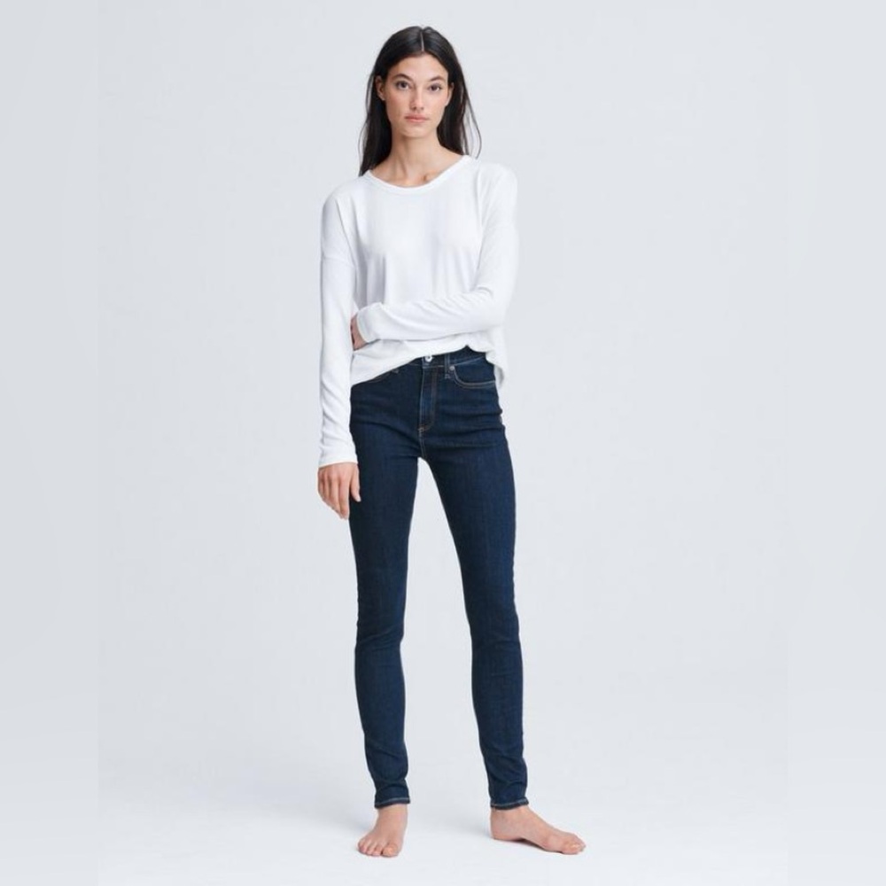 NWT rag & bone Dark Blue Skinny Jeans